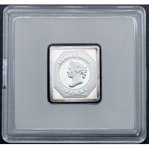 Germany, Silver Bar in the shape of a Postage Stamp ND (20th Century)