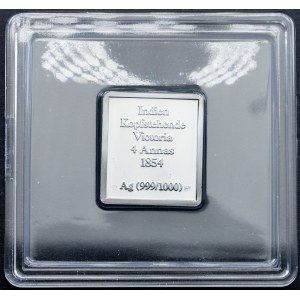 Germany, Silver Bar in the shape of a Postage Stamp ND (20th Century)