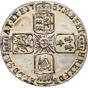 Great Britain, 6 Pence 1757, London