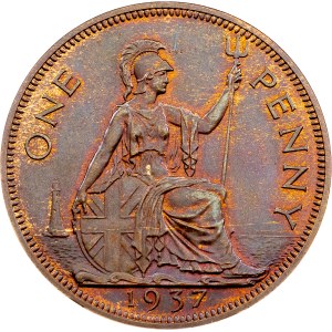Great Britain, 1 Penny 1937, London