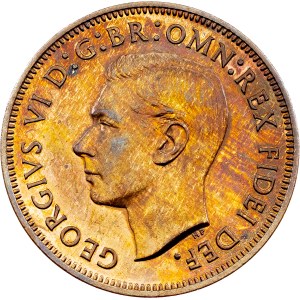 Velká Británie, 1/2 penny, 1950, Londýn