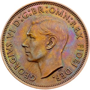 Velká Británie, 1/2 penny, 1950, Londýn
