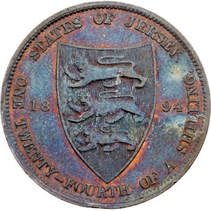 Jersey, 1/24 Shilling 1894
