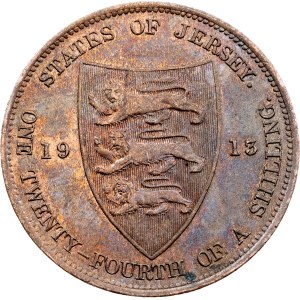 Jersey, 1/24 Shilling 1913, London