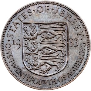 Jersey, 1/24 Shilling 1933, London