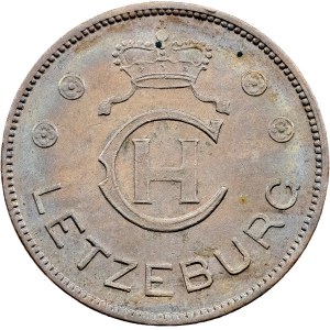 Großherzogtum Luxemburg, 1 Franc 1939, Brüssel