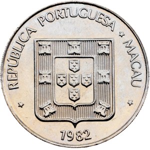 Macao, 5 pataků 1982, Singapur