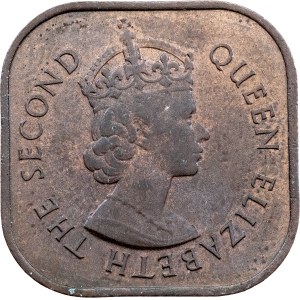 Malajsie a Britské Borneo, 1 cent, 1956, Londýn