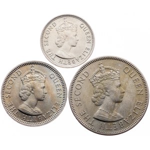 Malajsie a Britské Borneo, 5, 10, 20 centů, 1956–1961, Heaton a Londýn