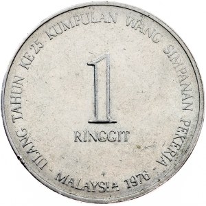 Malajsie, 1 ringgit, 1976, FM, Franklin