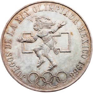Mexiko, 25 Pesos 1968, Mo, Mexiko