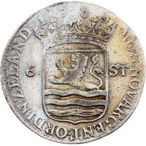 Dutch Republic, 6 Stuivers 1785, Middelburg