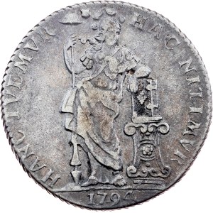 Holandská republika, 1 gulden, 1794, Utrecht