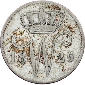 Nizozemsko, 25 centů, 1825, Utrecht