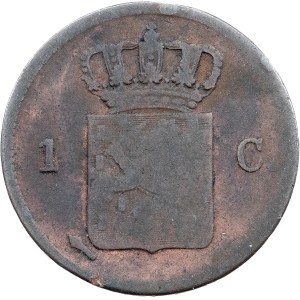 Nizozemsko, 1 cent 1827, Utrecht