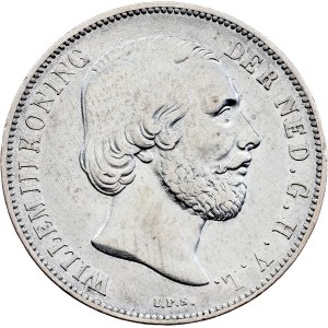 Netherlands, 1 Gulden 1863, Utrecht