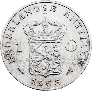 Nizozemské Antily, 1 gulden, 1963, Utrecht