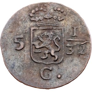 Netherlands East Indies, 1/2 Duit 1808, Hoorn