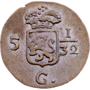 Netherlands East Indies, 1/2 Duit 1809, Hoorn