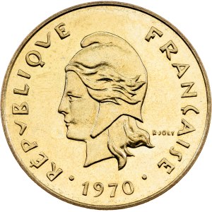 Nové Hebridy, 5 franků, 1970, Paříž – ESSAI