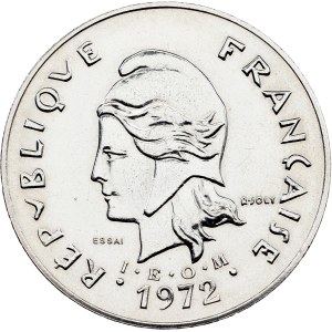 Nové Hebridy, 50 franků, 1972, Paříž – ESSAI