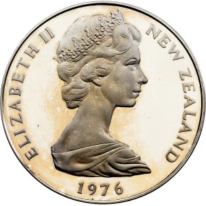 New Zealand, 1 Dollar 1976, Canberra