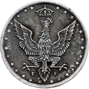Poland, 20 Fenigow 1918, F, Stuttgart