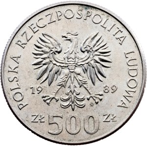 Poland, 500 Zlotych 1989, Warsaw