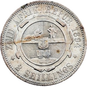 Jihoafrická republika, 2 šilinky, 1894, Pretoria