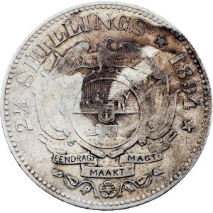 Jihoafrická republika, 2 1/2 šilinků, 1894, Pretoria