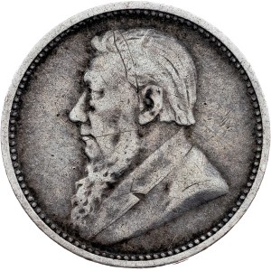 Jihoafrická republika, 3 pence, 1895, Pretoria