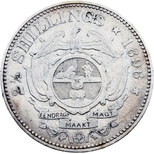 Jihoafrická republika, 2 1/2 šilinků, 1896, Pretoria