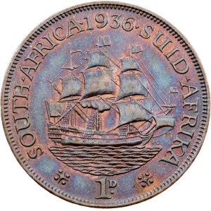 South Africa, 1 Penny 1936, Pretoria