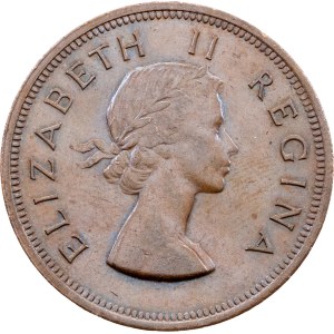 South Africa, 1 Penny 1954, Pretoria