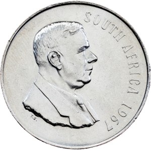South Africa, 1 Rand 1967, Pretoria