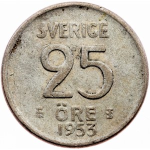 Švédsko, 25 öre, 1953, Kungsholmen