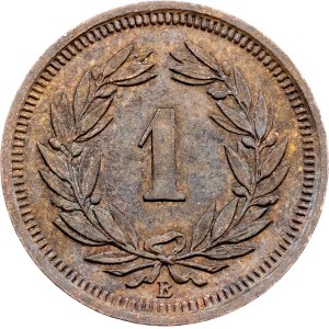 Switzerland, 1 Rappen 1931, B, Bern