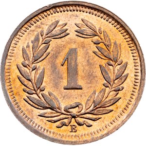 Switzerland, 1 Rappen 1932, B, Bern