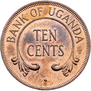Uganda, 10 Cent, 1966, London
