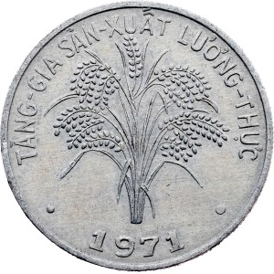 Vietnam, Jižní Vietnam, 1 dong, 1971, Karlsruhe