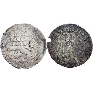 Evropa, sada 2 mincí z let 1378–1511