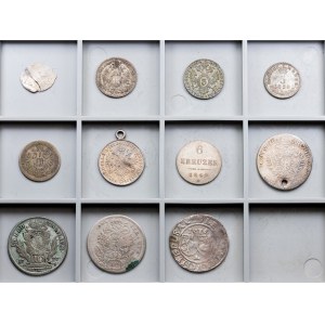Evropa, sada 11 mincí z let 1514–1872