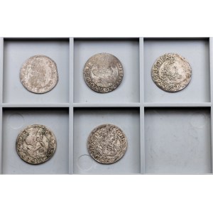 Europe, Lot of 5 Coins 1620-1663