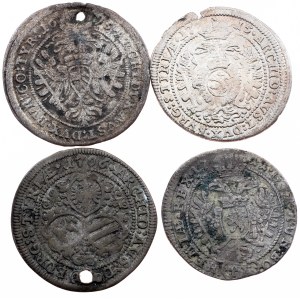 Europe, Lot of 4 Coins 1695-1715