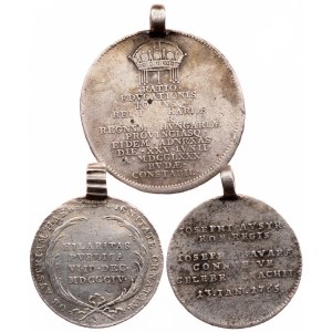 Europe, Lot of 3 Medals 1753-1804