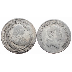 Germany, Lot of 2 Coins 1762-1768