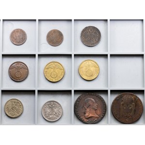 Europe, Lot of 10 Coins 1800-1939