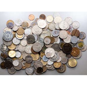 World, Lot of Coins and Banknotes 20th-21st Centuries