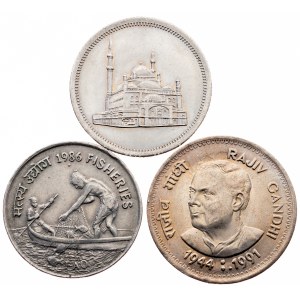 World, Lot of 3 Coins 1984-1991