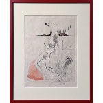 Salvador Dali (1904-1989), Kobieta przy fontannie (1967)